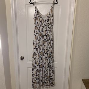 Cheetah print dress